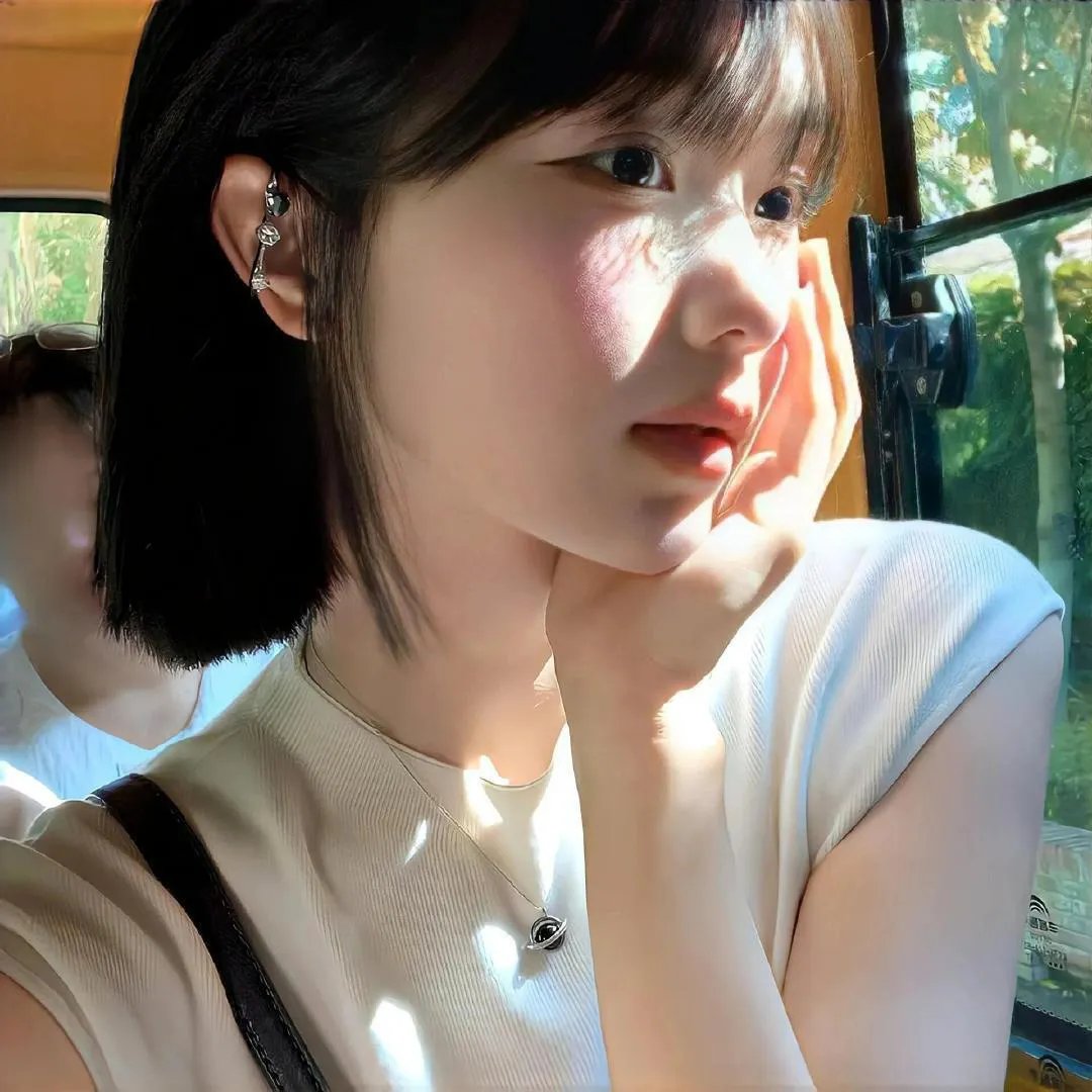 湖边散步